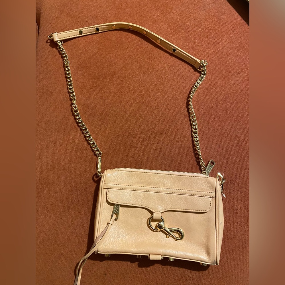 Rebecca Minkoff Mini Mac Crossbody Blush